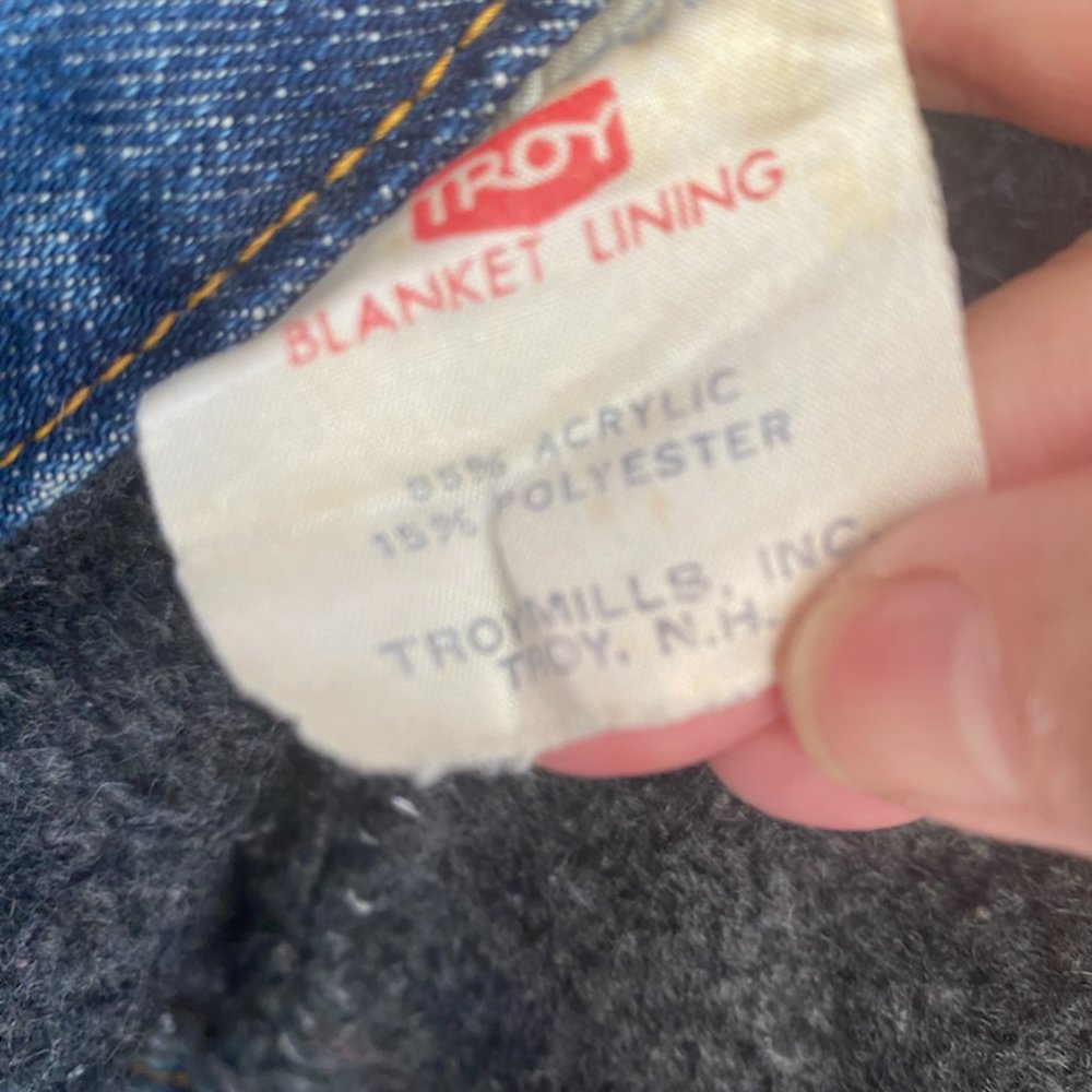 Levi's Blanket Lined Jean Jacket - image 3